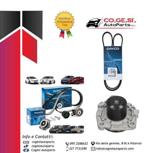 Kit distribuzione pompa - distribuzione,