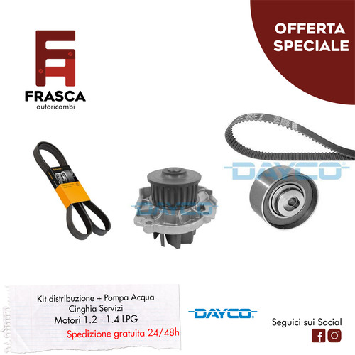 Kit distribuzione pompa - distribuzione, acqua